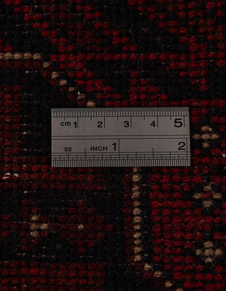 Detail image of  2' 8 x 6' 4  Hand Knotted Khal Mohammadi Wool Runner Rug