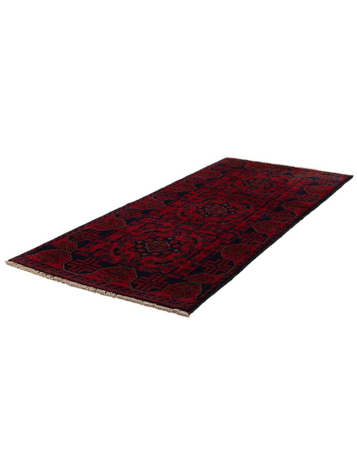 Detail image of  2' 6 x 6' 2  Hand Knotted Khal Mohammadi Wool Runner Rug