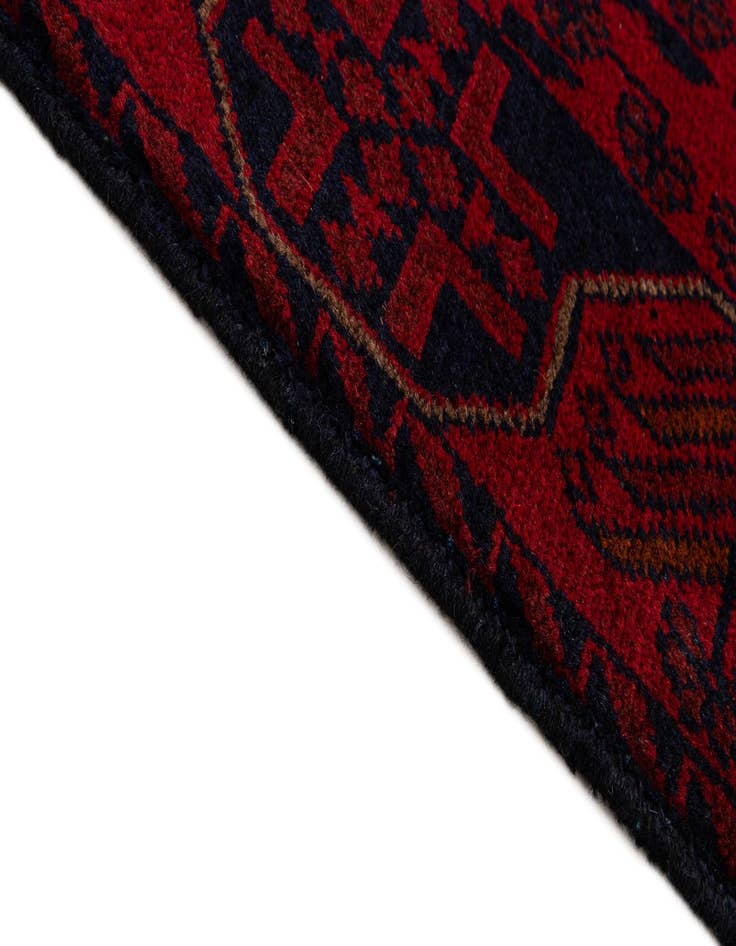 Detail image of  2' 6 x 6' 2  Hand Knotted Khal Mohammadi Wool Runner Rug