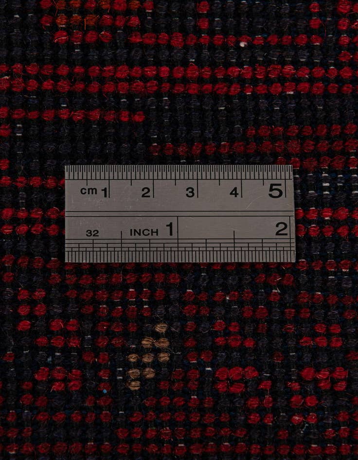 Detail image of  2' 6 x 6' 1  Hand Knotted Khal Mohammadi Wool Runner Rug