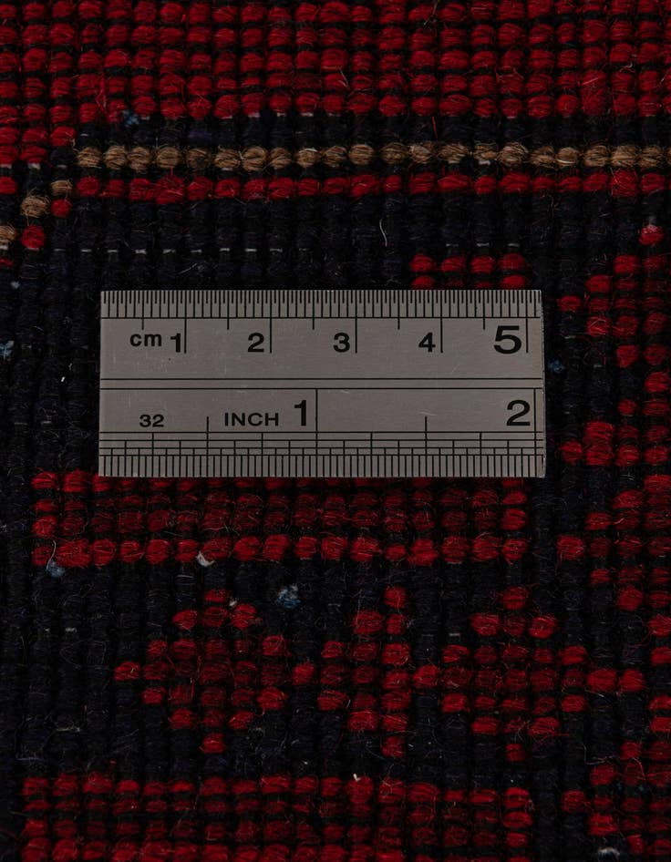 Detail image of  2' 9 x 6' 3  Hand Knotted Khal Mohammadi Wool Runner Rug