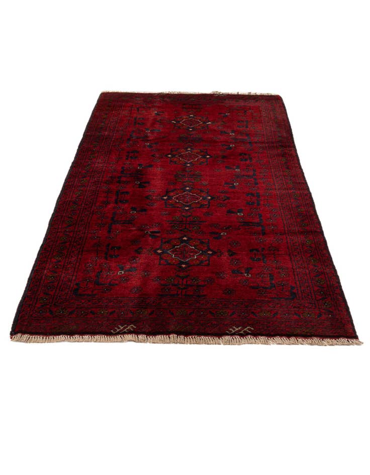 Detail image of  2' 10 x 6' 4  Hand Knotted Khal Mohammadi Wool Runner Rug