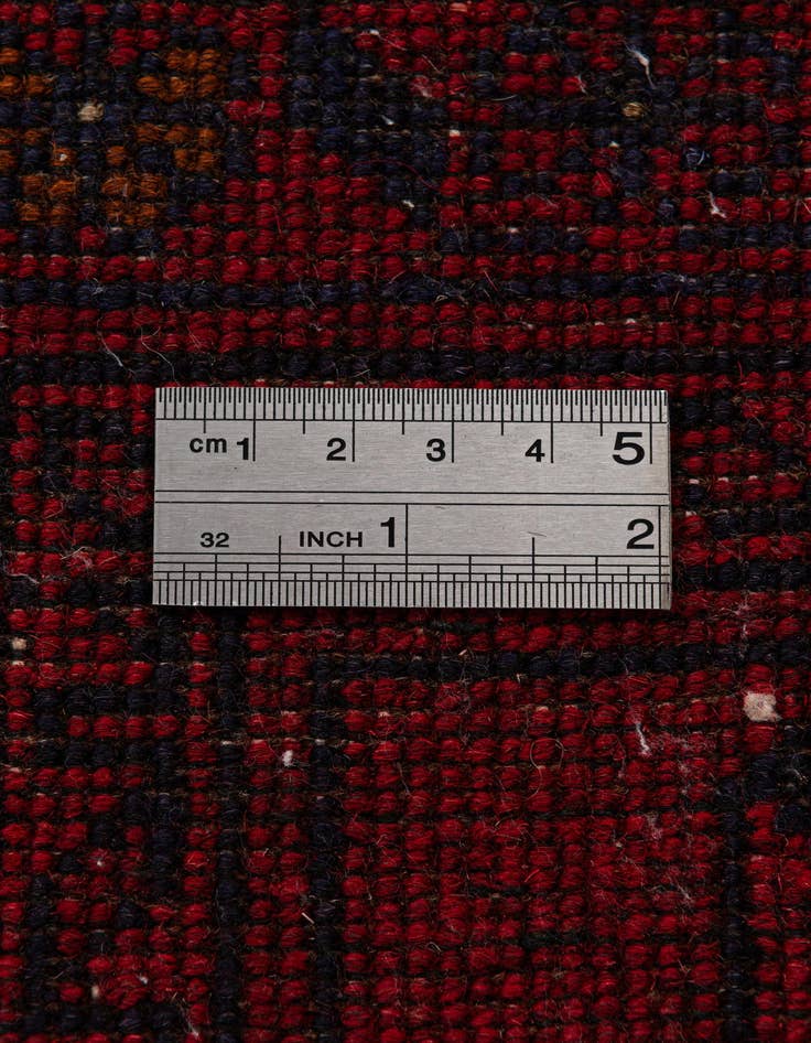 Detail image of  2' 10 x 6' 4  Hand Knotted Khal Mohammadi Wool Runner Rug