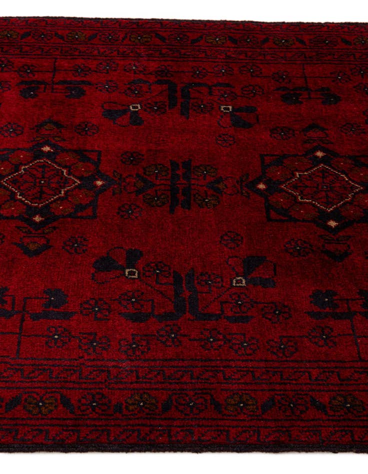 Detail image of  2' 10 x 6' 4  Hand Knotted Khal Mohammadi Wool Runner Rug