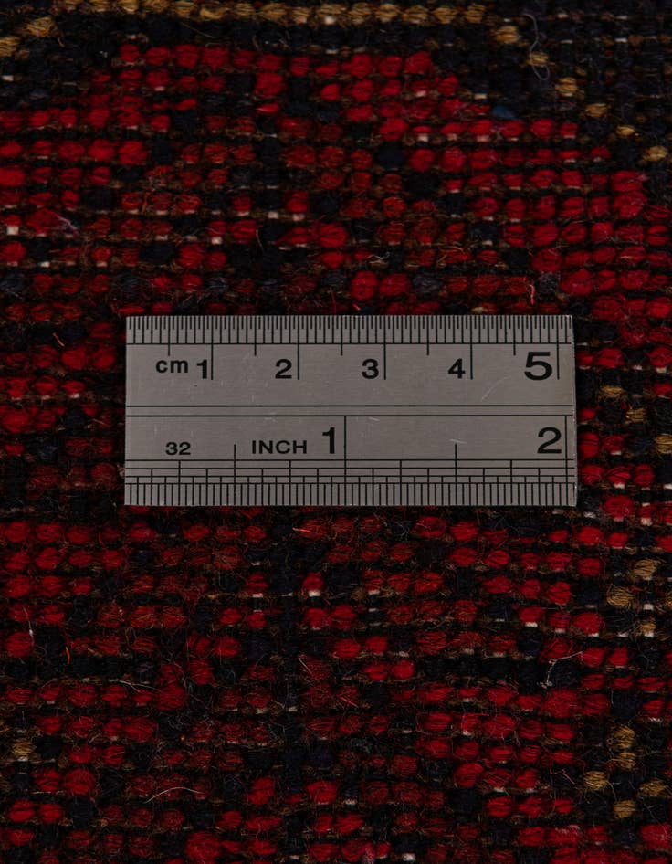 Detail image of  2' 9 x 6' 4  Hand Knotted Khal Mohammadi Wool Runner Rug