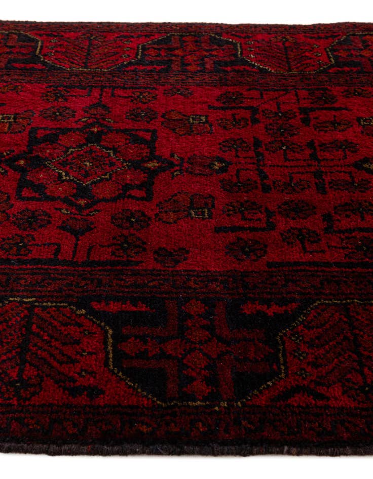 Detail image of  2' 9 x 6' 4  Hand Knotted Khal Mohammadi Wool Runner Rug