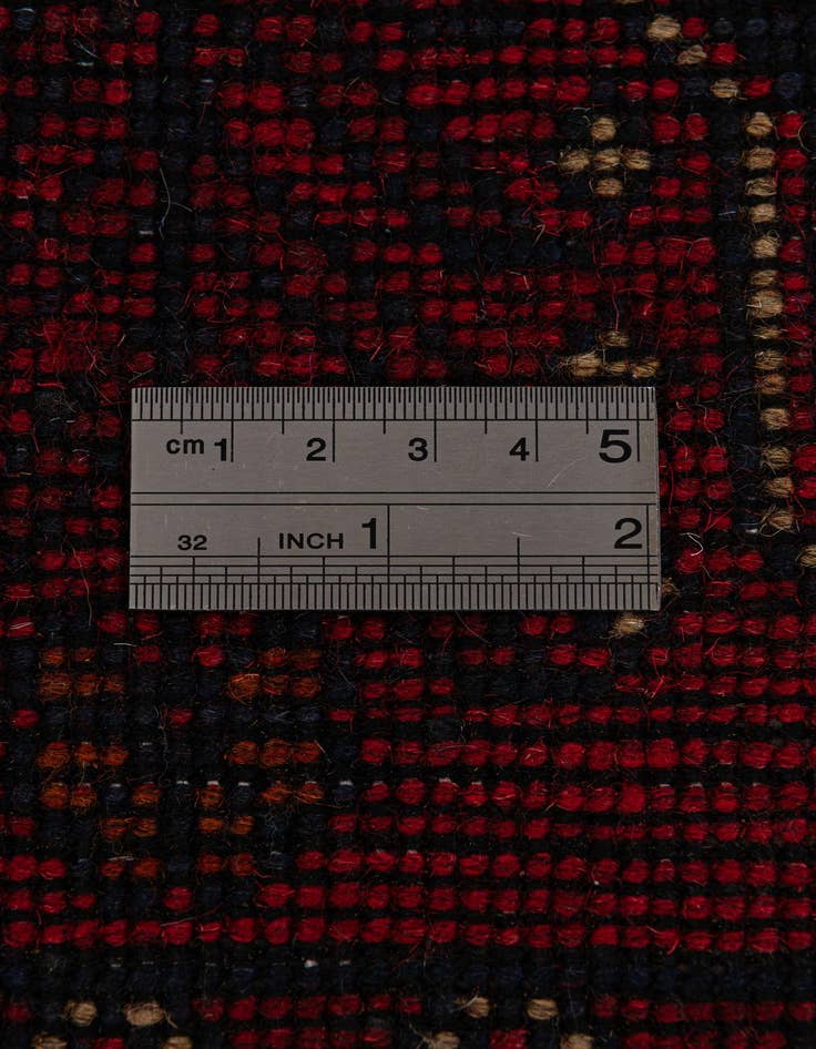 Detail image of  2' 9 x 6' 6  Hand Knotted Khal Mohammadi Wool Runner Rug