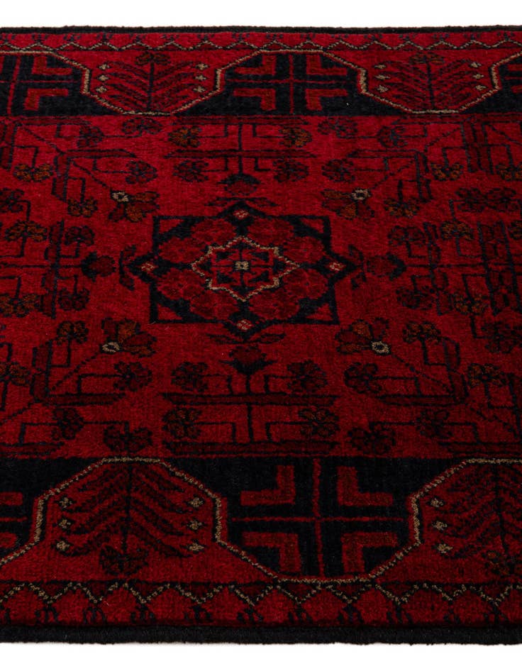 Detail image of  2' 9 x 6' 6  Hand Knotted Khal Mohammadi Wool Runner Rug