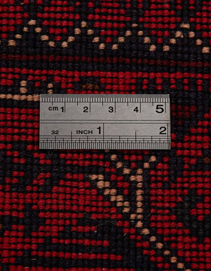 Detail image of  2' 8 x 6' 8  Hand Knotted Khal Mohammadi Wool Runner Rug