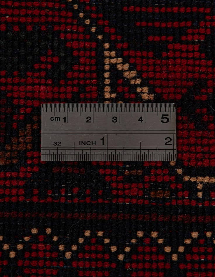 Detail image of  2' 9 x 6' 7  Hand Knotted Khal Mohammadi Wool Runner Rug