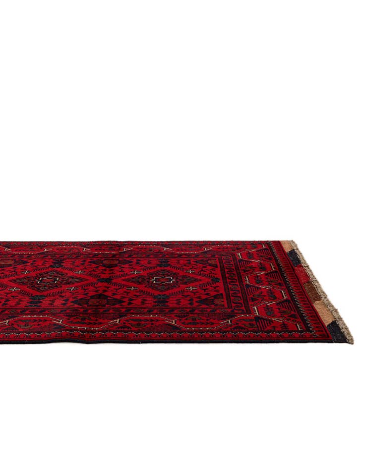 Detail image of  2' 7 x 6' 4  Hand Knotted Khal Mohammadi Wool Runner Rug