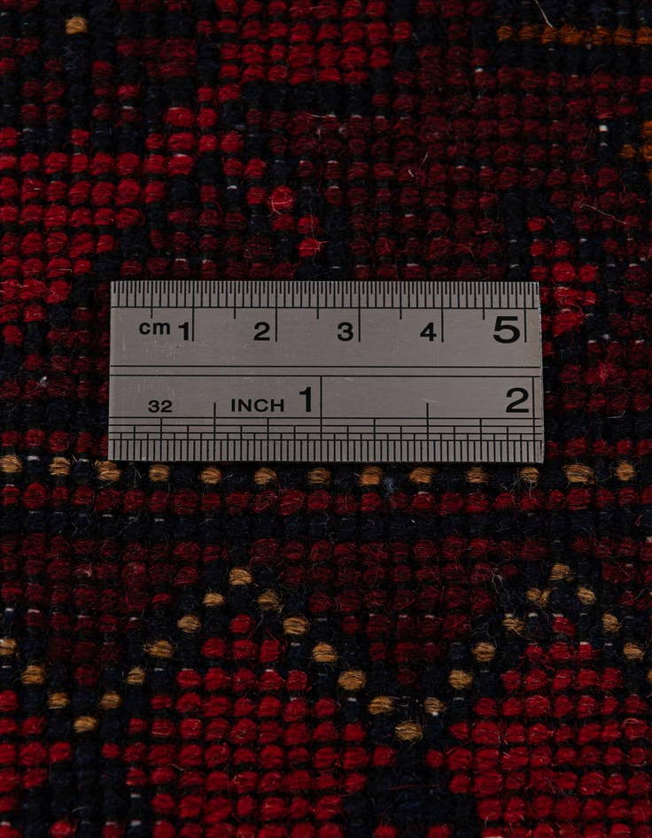 Detail image of  2' 7 x 6' 7  Hand Knotted Khal Mohammadi Wool Runner Rug