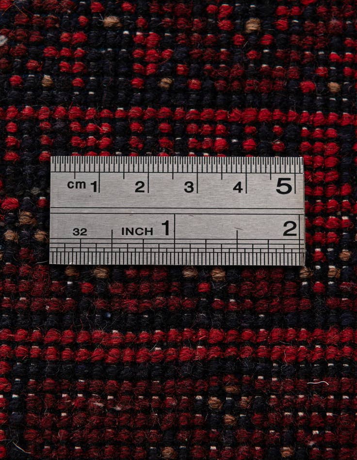 Detail image of  2' 8 x 6' 7  Hand Knotted Khal Mohammadi Wool Runner Rug