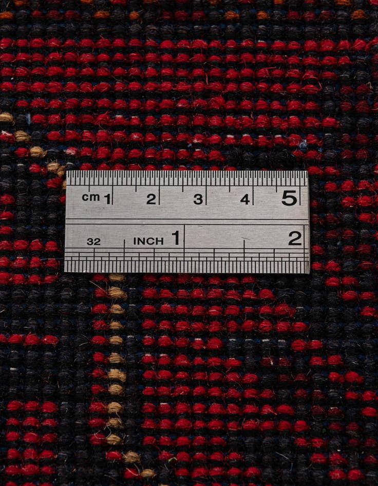 Detail image of  2' 7 x 6' 5  Hand Knotted Khal Mohammadi Wool Runner Rug