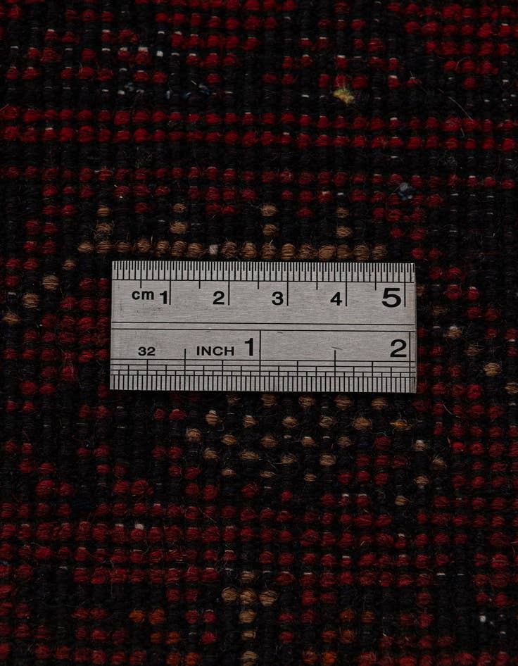 Detail image of  2' 7 x 9' 4  Hand Knotted Khal Mohammadi Wool Runner Rug