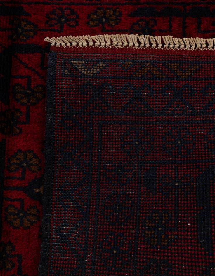 Detail image of  2' 7 x 9' 3  Hand Knotted Khal Mohammadi Wool Runner Rug