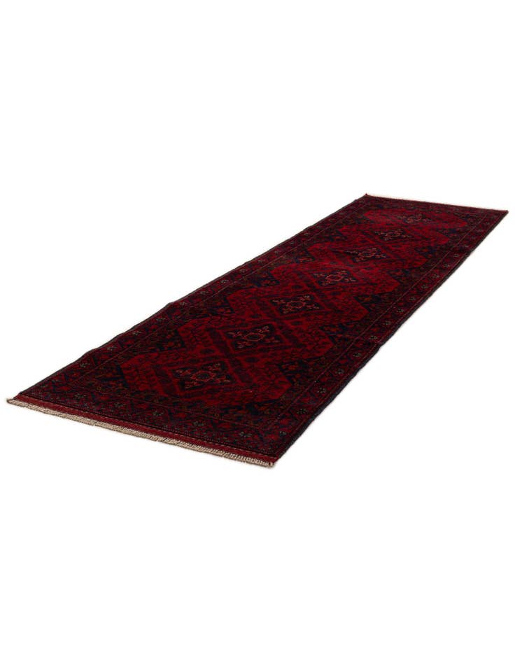 Detail image of  2' 8 x 9' 5  Hand Knotted Khal Mohammadi Wool Runner Rug