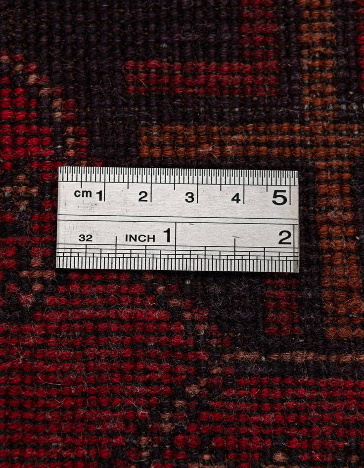 Detail image of  2' 9 x 9' 4  Hand Knotted Khal Mohammadi Wool Runner Rug