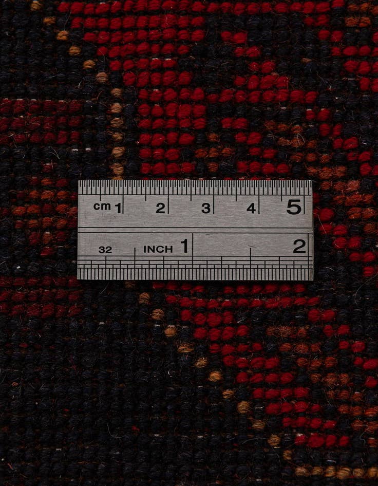 Detail image of  2' 9 x 9' 6  Hand Knotted Khal Mohammadi Wool Runner Rug