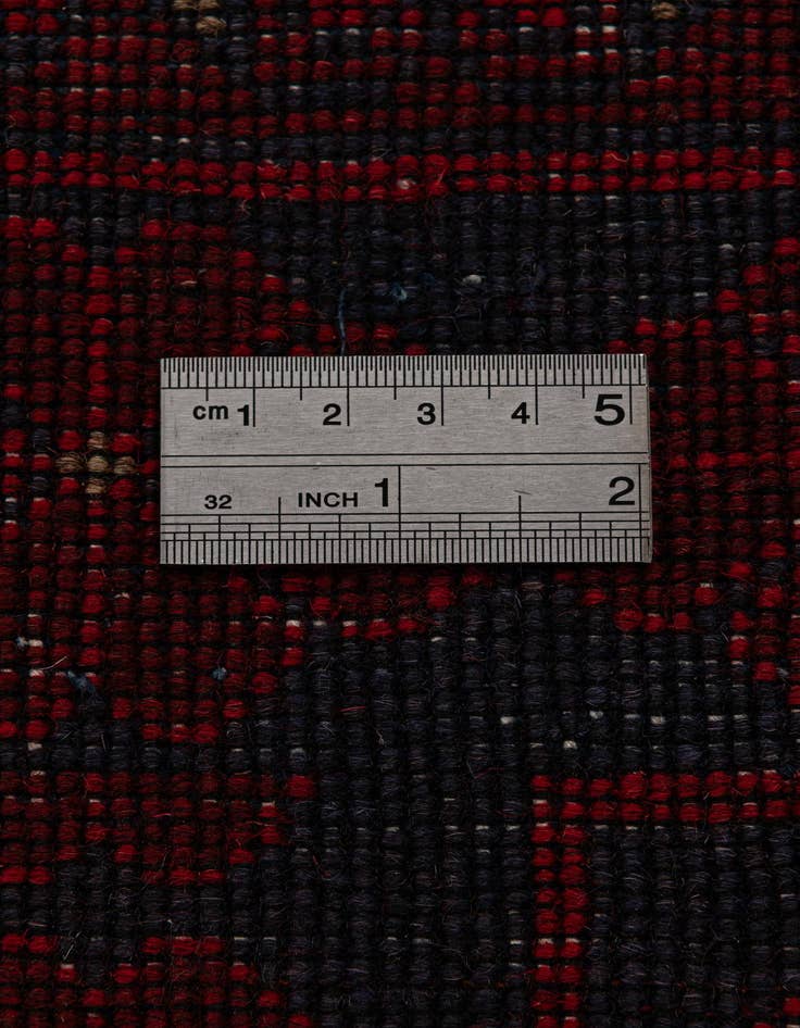 Detail image of  2' 8 x 9' 8  Hand Knotted Khal Mohammadi Wool Runner Rug