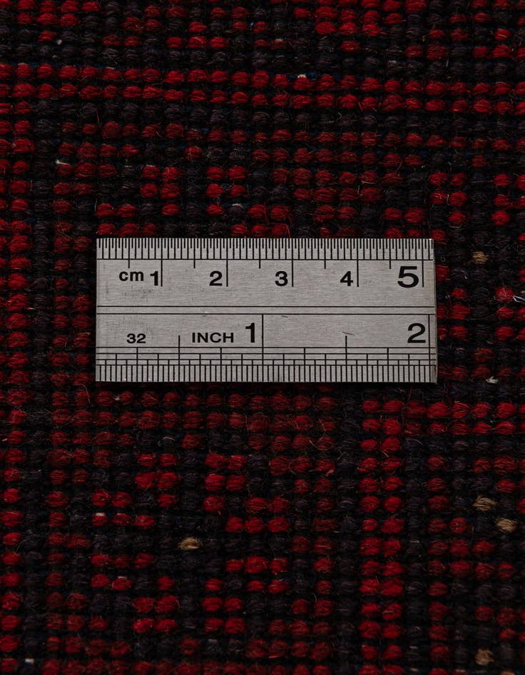 Detail image of  2' 8 x 9' 5  Hand Knotted Khal Mohammadi Wool Runner Rug