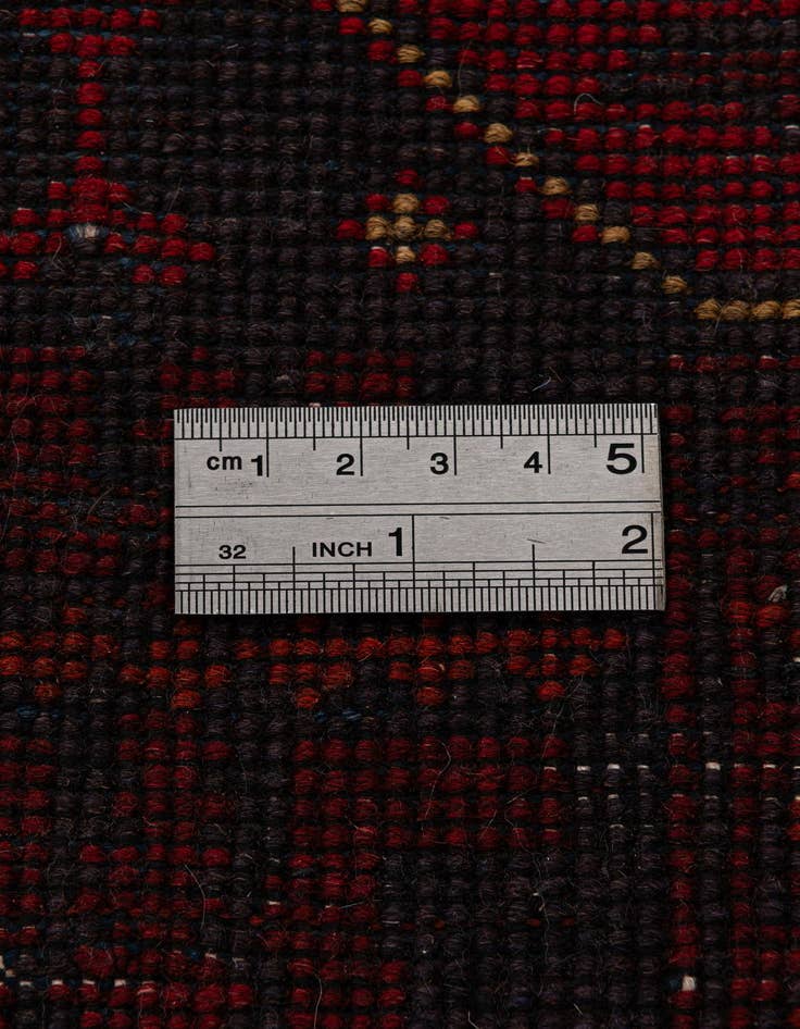 Detail image of  2' 9 x 9' 5  Hand Knotted Khal Mohammadi Wool Runner Rug