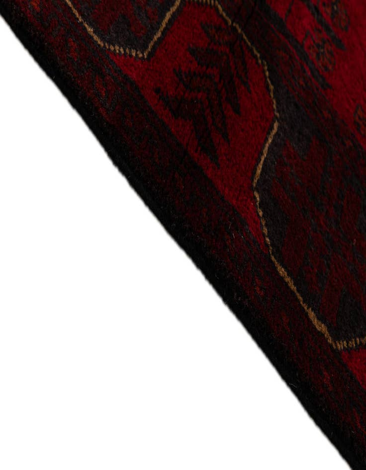 Detail image of  2' 9 x 9' 5  Hand Knotted Khal Mohammadi Wool Runner Rug