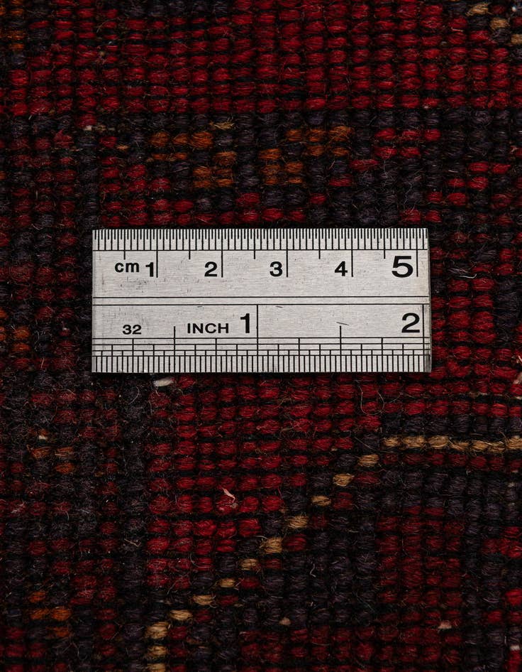 Detail image of  2' 10 x 9' 7  Hand Knotted Khal Mohammadi Wool Runner Rug