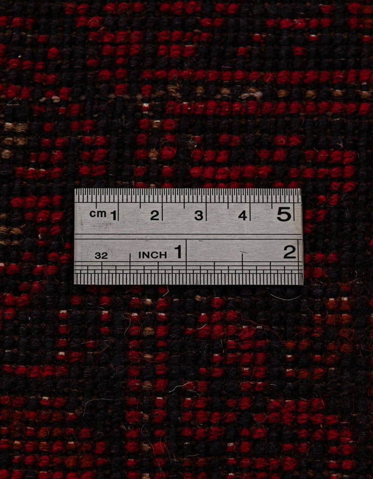 Detail image of  2' 8 x 9' 8  Hand Knotted Khal Mohammadi Wool Runner Rug