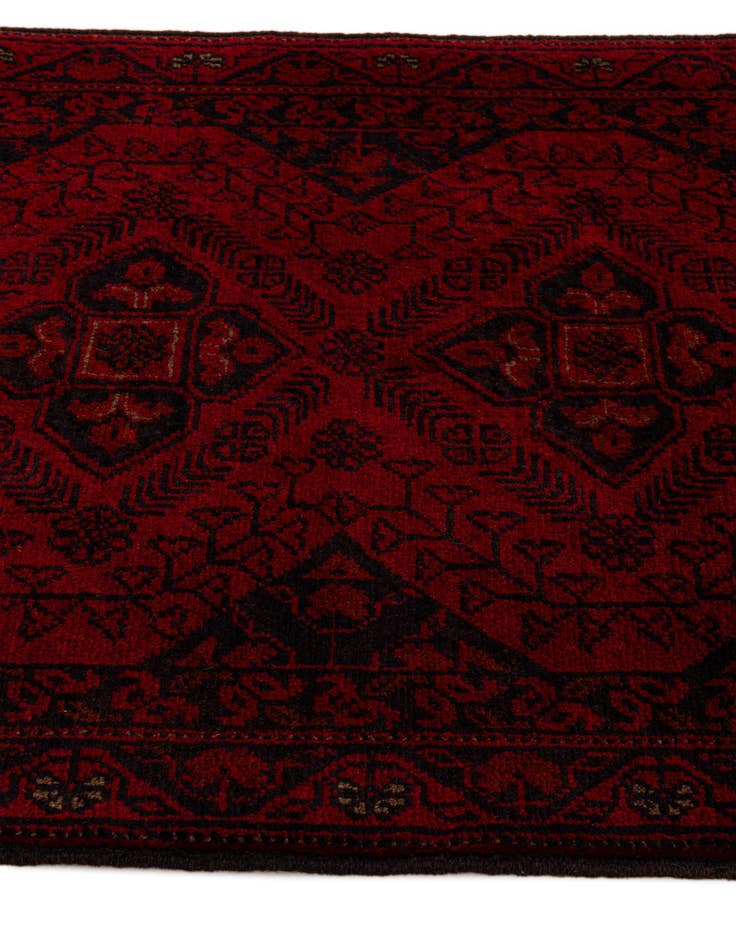 Detail image of  2' 8 x 9' 8  Hand Knotted Khal Mohammadi Wool Runner Rug