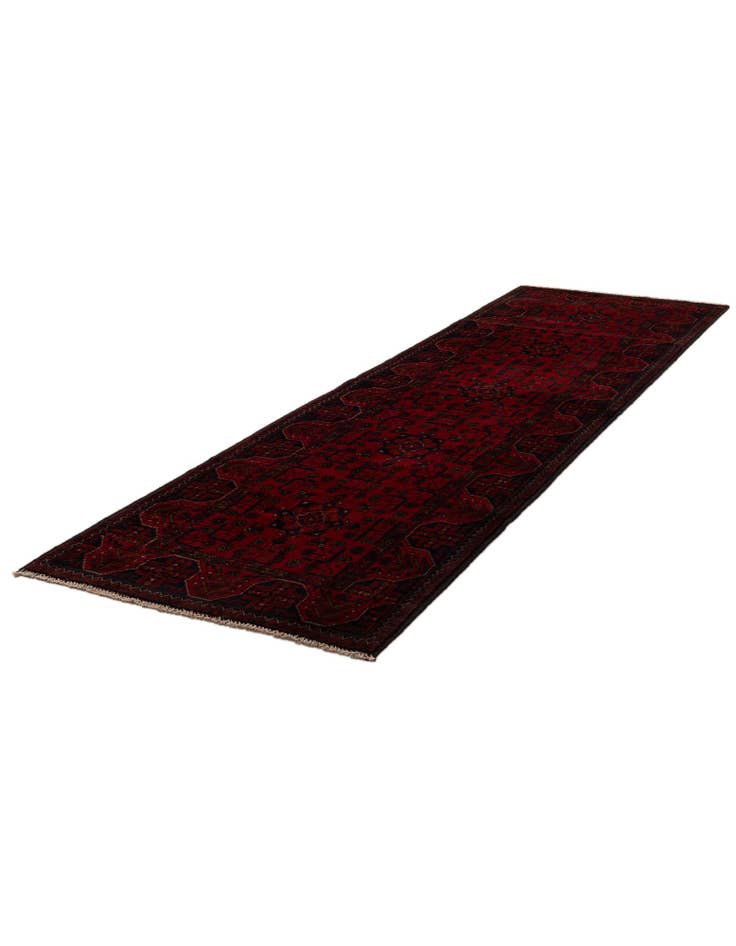 Detail image of  2' 9 x 9' 8  Hand Knotted Khal Mohammadi Wool Runner Rug