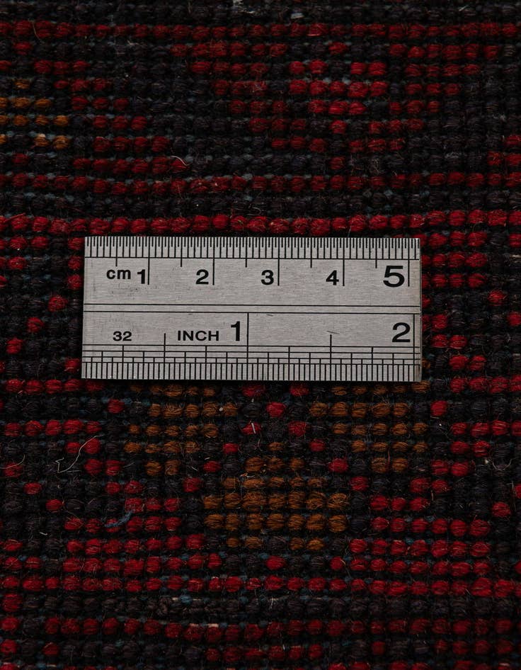 Detail image of  2' 10 x 9' 6  Hand Knotted Khal Mohammadi Wool Runner Rug