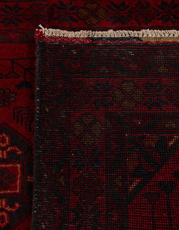 Detail image of  2' 10 x 9' 6  Hand Knotted Khal Mohammadi Wool Runner Rug