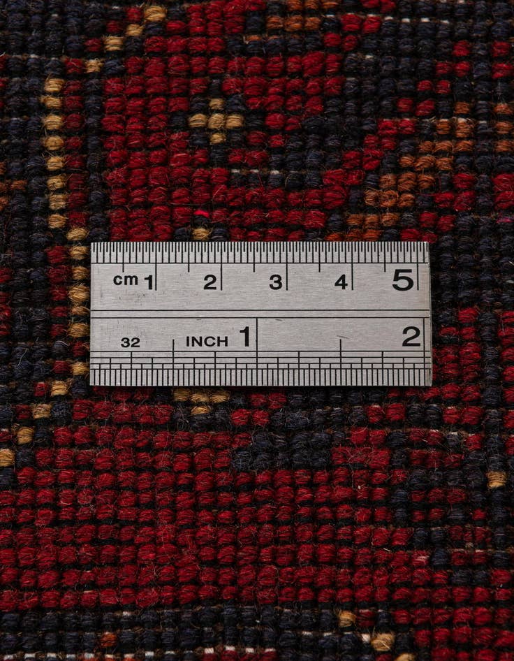 Detail image of  2' 10 x 9' 6  Hand Knotted Khal Mohammadi Wool Runner Rug