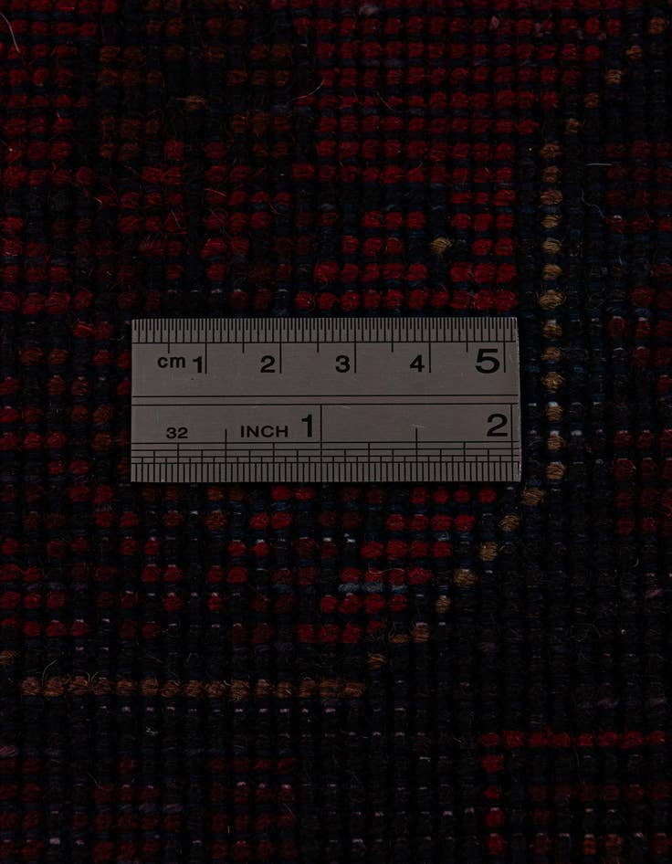 Detail image of  2' 8 x 9' 7  Hand Knotted Khal Mohammadi Wool Runner Rug