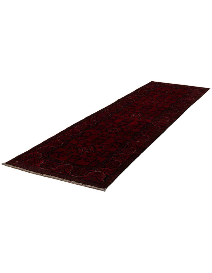 Detail image of  2' 7 x 9' 5  Hand Knotted Khal Mohammadi Wool Runner Rug