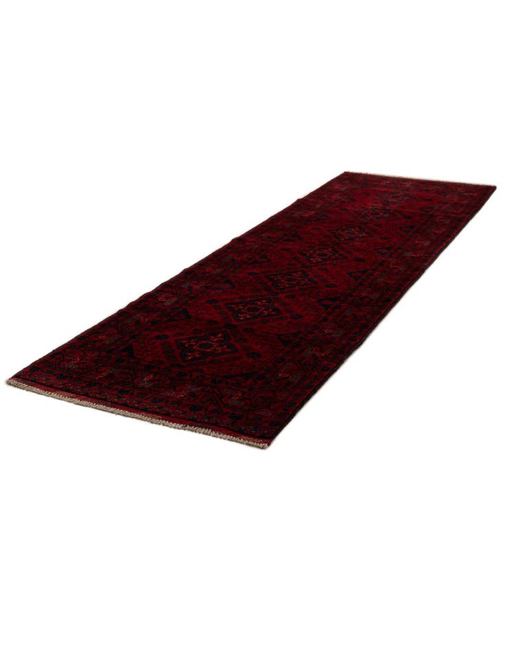 Detail image of  2' 10 x 9' 7  Hand Knotted Khal Mohammadi Wool Runner Rug