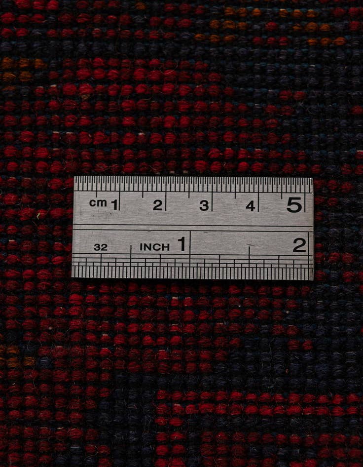 Detail image of  2' 7 x 9' 7  Hand Knotted Khal Mohammadi Wool Runner Rug