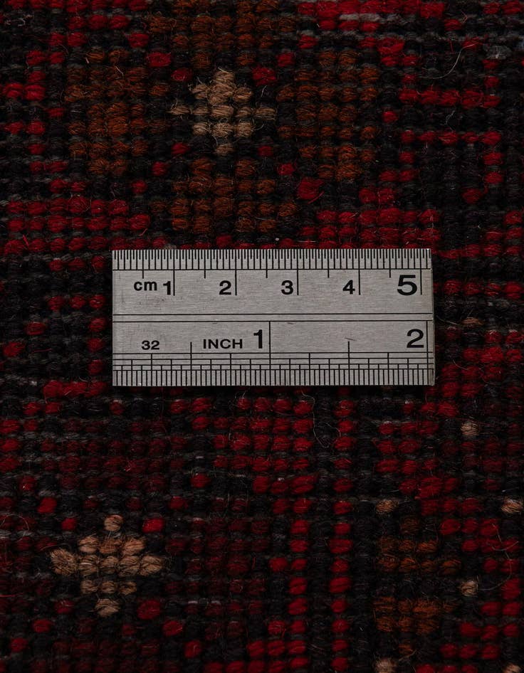 Detail image of  2' 7 x 9' 8  Hand Knotted Khal Mohammadi Wool Runner Rug