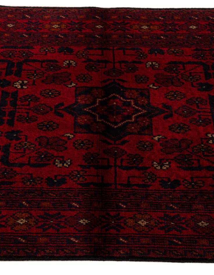 Detail image of  2' 9 x 9' 7  Hand Knotted Khal Mohammadi Wool Runner Rug