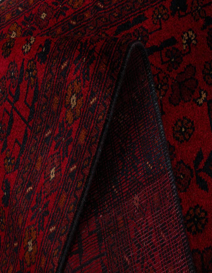 Detail image of  2' 9 x 9' 7  Hand Knotted Khal Mohammadi Wool Runner Rug