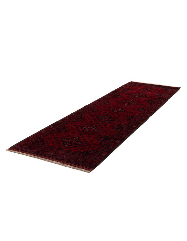 Detail image of  2' 8 x 9' 6  Hand Knotted Khal Mohammadi Wool Runner Rug