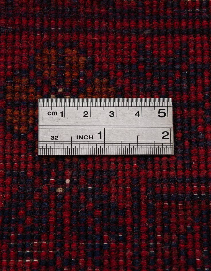 Detail image of  2' 9 x 9' 7  Hand Knotted Khal Mohammadi Wool Runner Rug