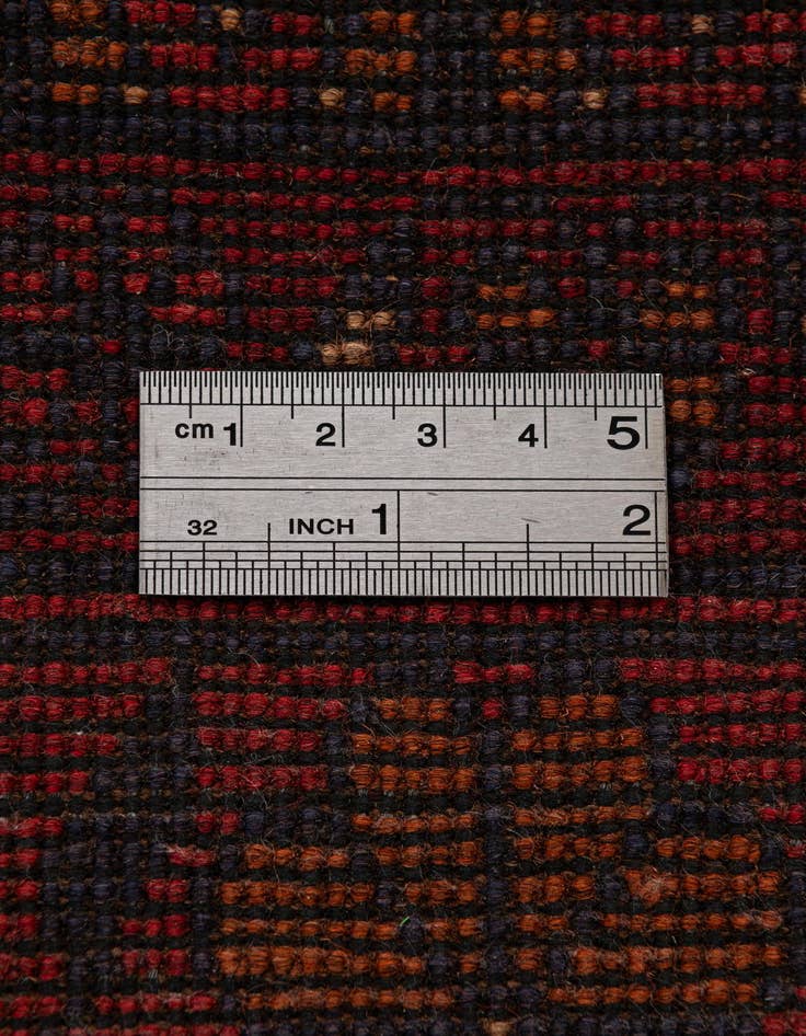 Detail image of  2' 9 x 9' 10  Hand Knotted Khal Mohammadi Wool Runner Rug