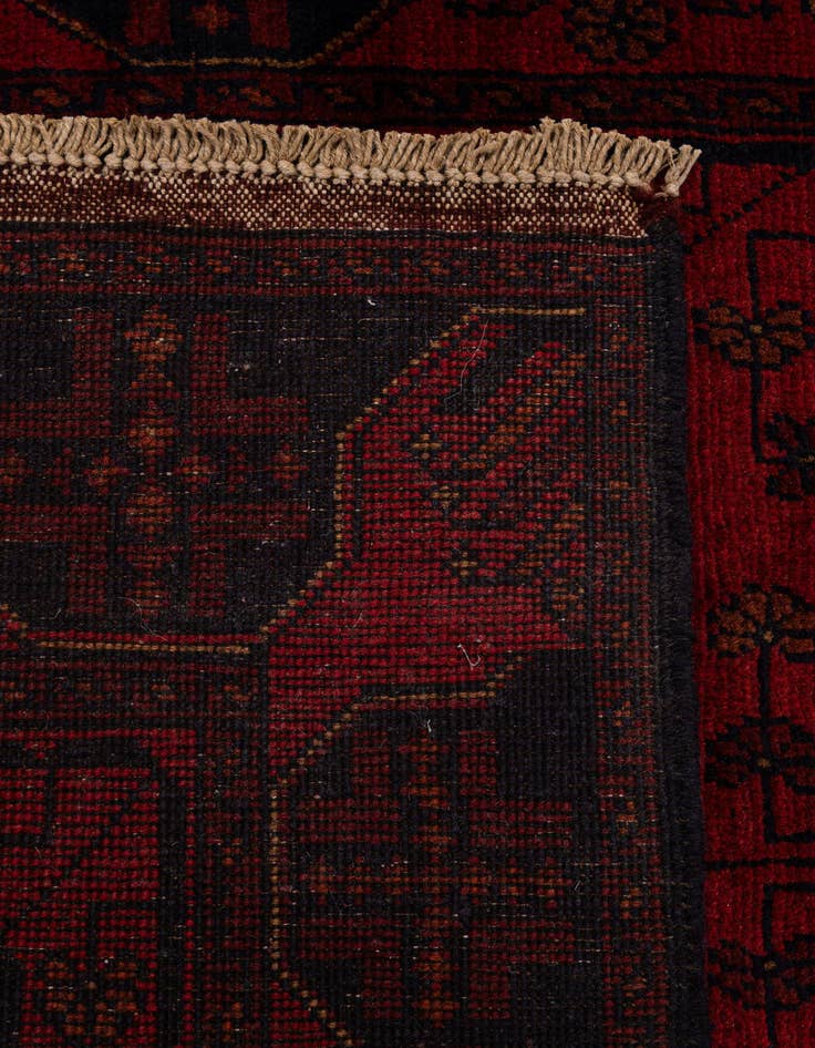 Detail image of  2' 10 x 9' 5  Hand Knotted Khal Mohammadi Wool Runner Rug