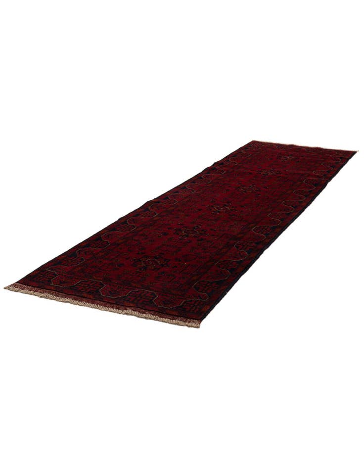 Detail image of  2' 8 x 9' 8  Hand Knotted Khal Mohammadi Wool Runner Rug