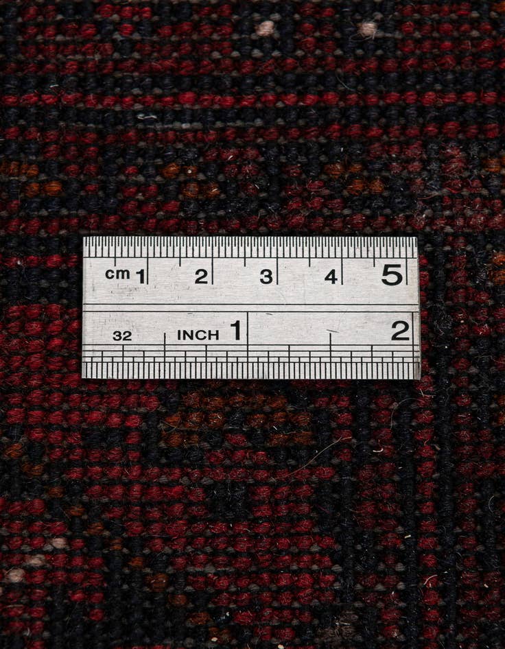 Detail image of  2' 9 x 12' 4  Hand Knotted Khal Mohammadi Wool Runner Rug