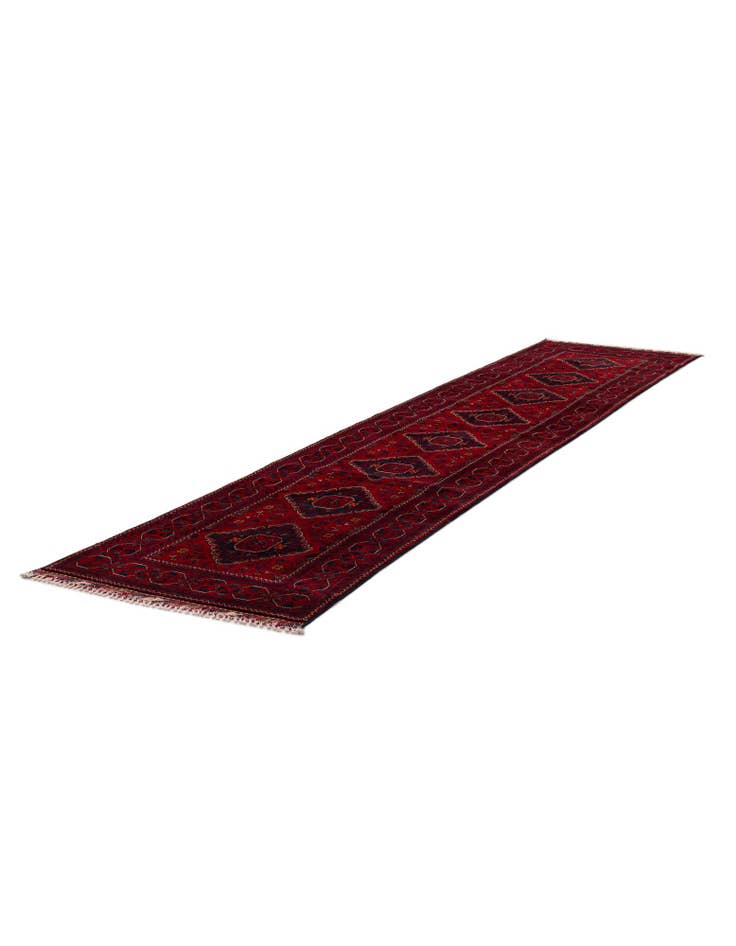 Detail image of  2' 9 x 12' 4  Hand Knotted Khal Mohammadi Wool Runner Rug