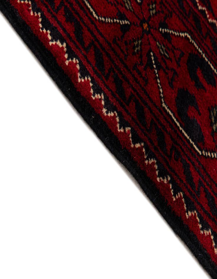 Detail image of  2' 9 x 12' 4  Hand Knotted Khal Mohammadi Wool Runner Rug