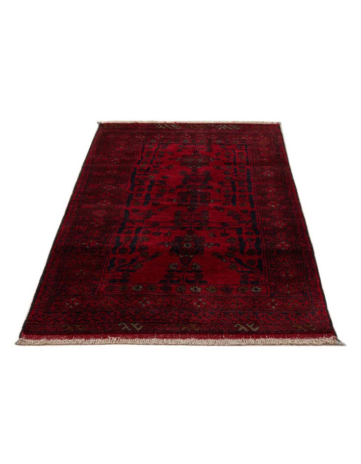 Detail image of  2' 10 x 5' 11  Hand Knotted Khal Mohammadi Wool Runner Rug